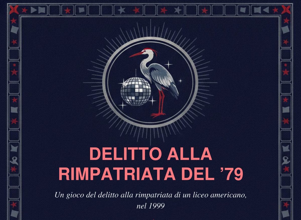 Copertina del kit Delitto alla rimpatriata del ’79