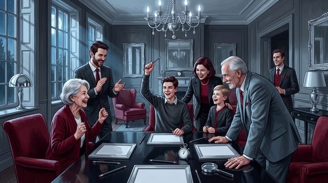 A parlor game Challenge: winners earn a Wax Seal