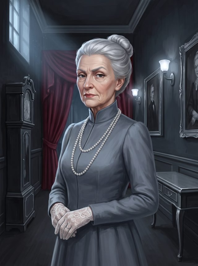 Aunt Prudence, one of 25 optional family personas